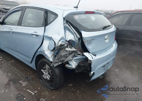 2012 Hyundai Accent Gs from USA, damaged, VIN KMHCT5AE4CU018635